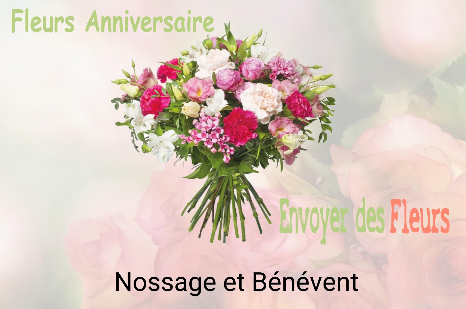Bouquet de fleurs d’anniversaire livré à Nossage-et-Bénévent