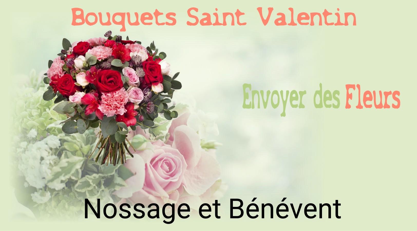Roses de Saint-Valentin livrées à Nossage-et-Bénévent